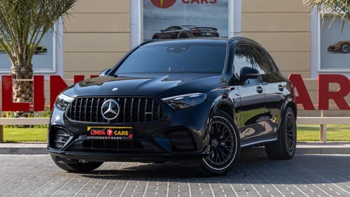 مرسيدس بنز GLC 43 AMG Mercedes-Benz GLC43 AMG Premium+ 2024 GCC under Agency Warranty and Service Contract with Flexible D