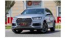 Audi Q7 45 TFSI quattro Audi Q7 45TFSI Quattro (7 SEATER) 2019 GCC under Warranty with Flexible Down-Payment