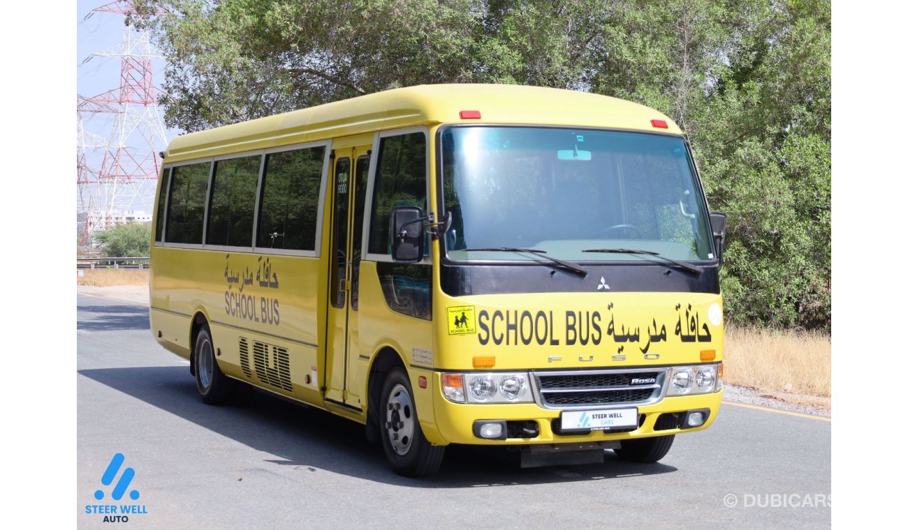 ميتسوبيشي فوسو Rosa 26 Seater School Bus 4.2L RWD - DSL MT - Excellent Condition - Good Condition