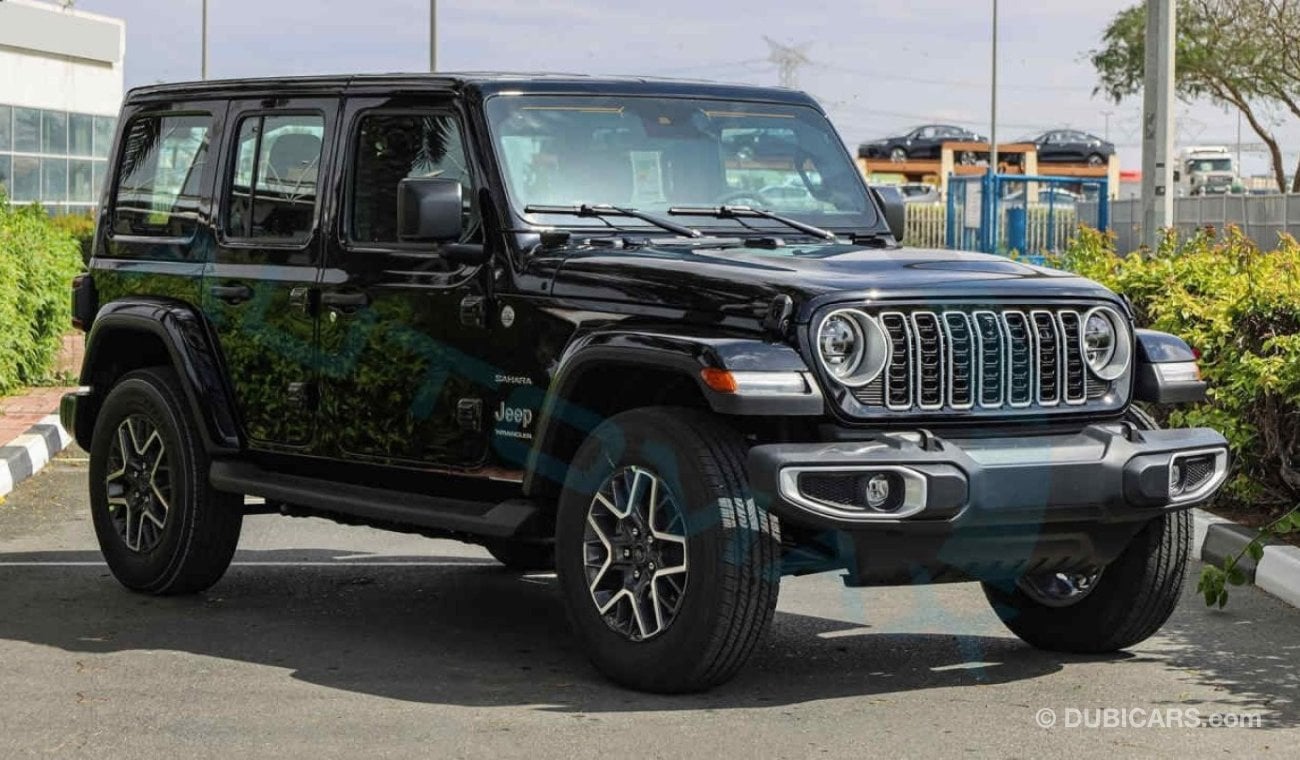 Jeep Wrangler Unlimited Sahara Turbo , 2024 GCC , 0Km , With 5 Years Warranty & 3 Years Service @Official Dealer