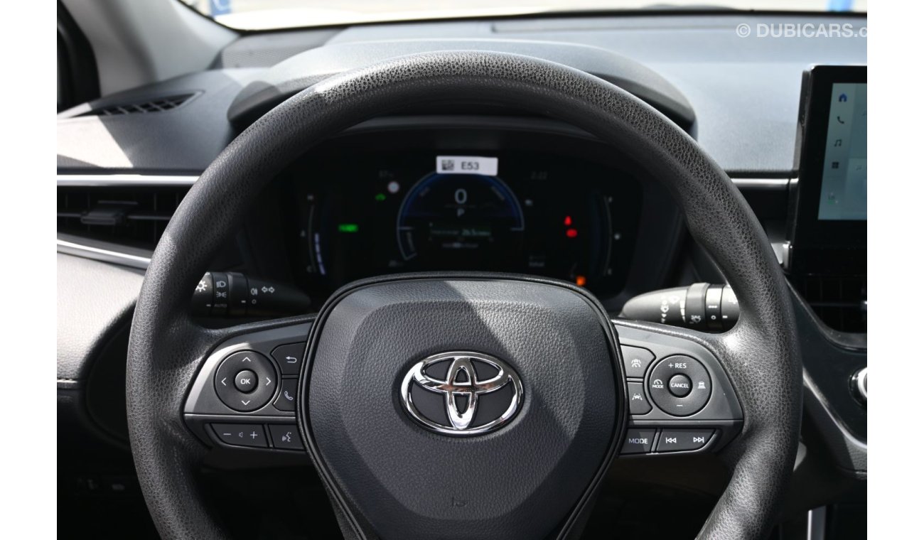 تويوتا كورولا كروس Toyota Corolla Cross 2.0L Hybrid, FWD Model 2024, Color White