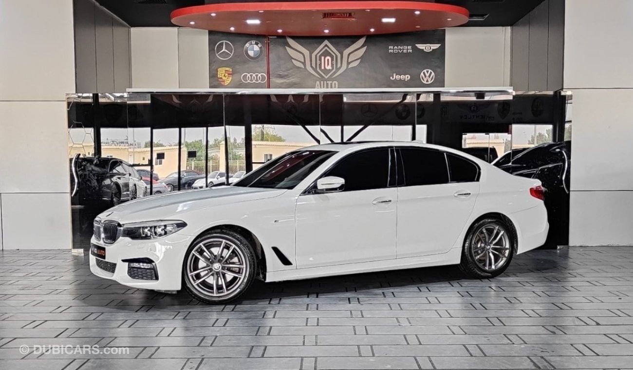 BMW 520i m sport AED 1,500 P.M | 2018 BMW 520I M-SPORT | UNDER WARRANTY | GCC | 2.0L | SUNROOF | TWIN POWER T