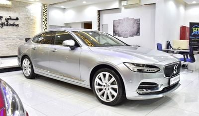 Volvo S90 EXCELLENT DEAL for our Volvo S90 T6 AWD ( 2018 Model ) in Silver Color GCC Specs