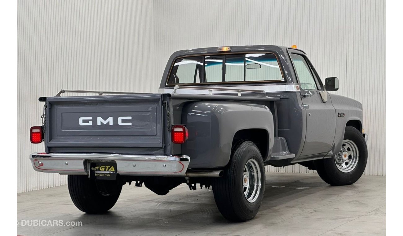 جي أم سي سييرا 1983 GMC Sierra Classic Manual Transmission V8, Fully Restored, 700BHP, LSX Swapped, Build Sheet