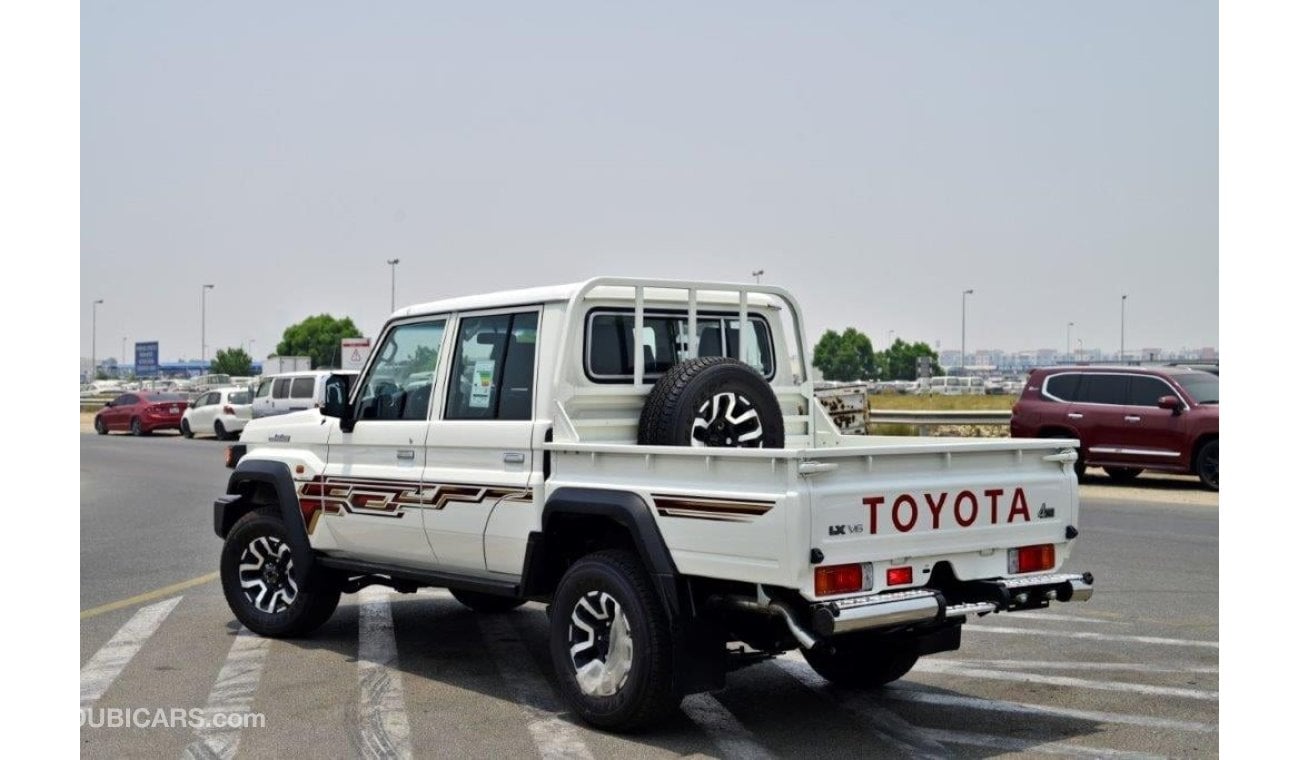 تويوتا لاند كروزر بيك آب 2024 TOYOTA LAND CRUISER 79 DOUBLE CAB PIKCUP LX-Z V6 4.0L PETROL 4WD 5-SEATER AT