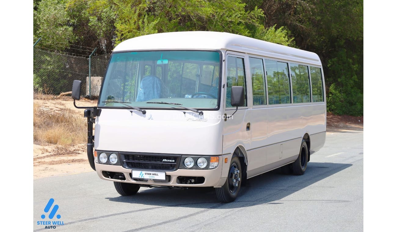 ميتسوبيشي روزا 30 Seater - 4.2L - 4D33 - Best Selling - Smooth Transmission - Book Now!