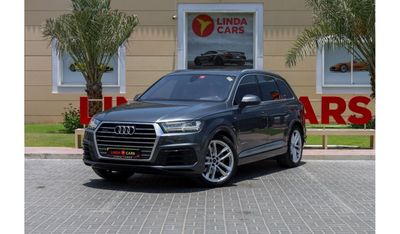 Audi Q7 45 TFSI quattro S-Line Audi Q7 45TFSI Quattro S-Line 2016 GCC under Warranty and Service Contract wi