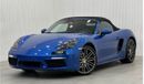 Porsche 718 Boxster Std 2017 Porsche 718 Boxster, Nov 2024 Porsche Warranty, Full Porsche Service History, GCC