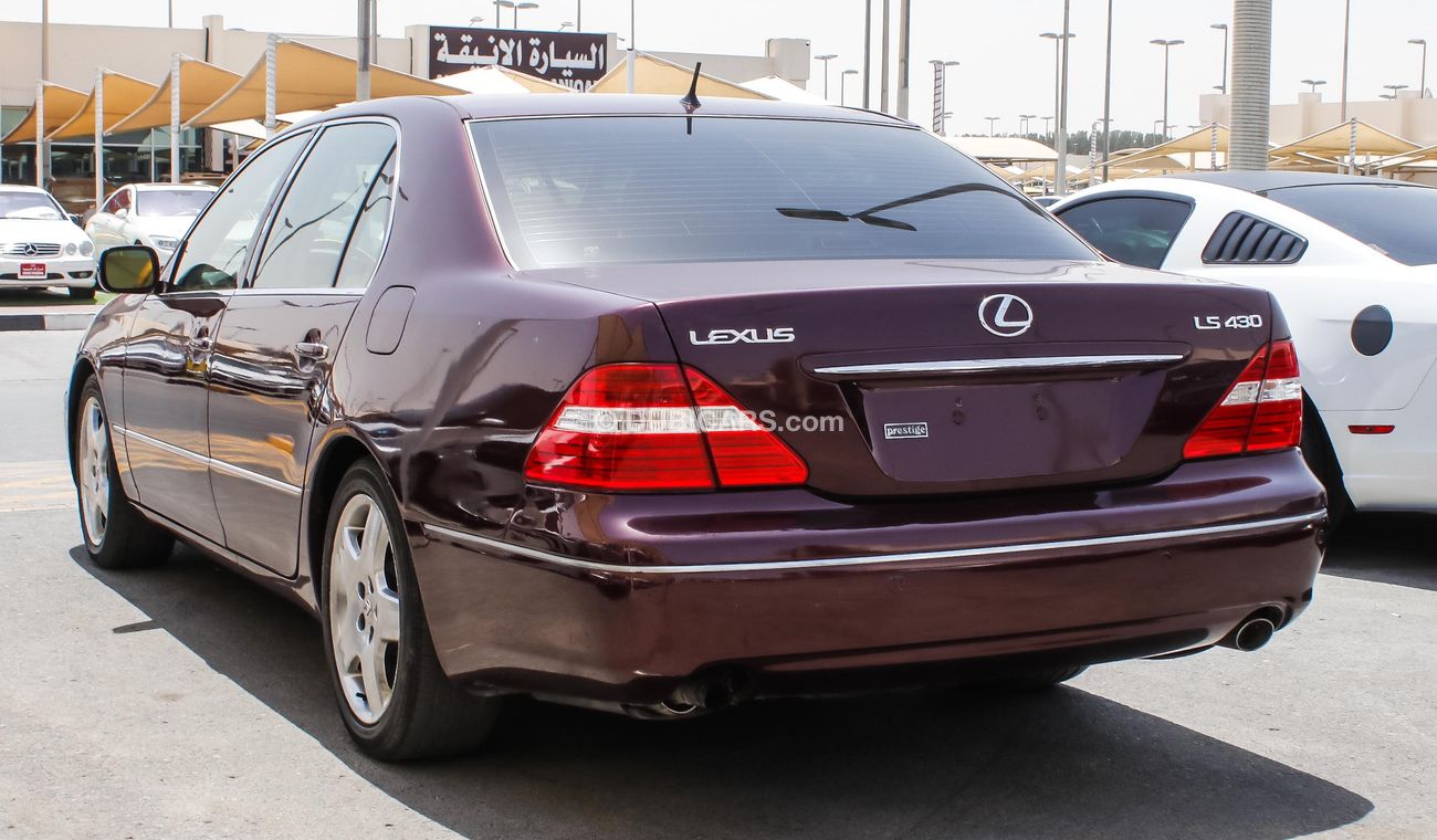 Lexus LS 430 2005 Lexus Ls430 American specs  quarter Ultra