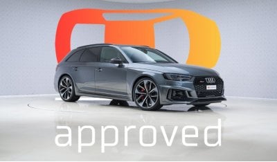 Audi RS4 Wagon - 2 Years Approved Warranty - Approved Prepared Vehicle