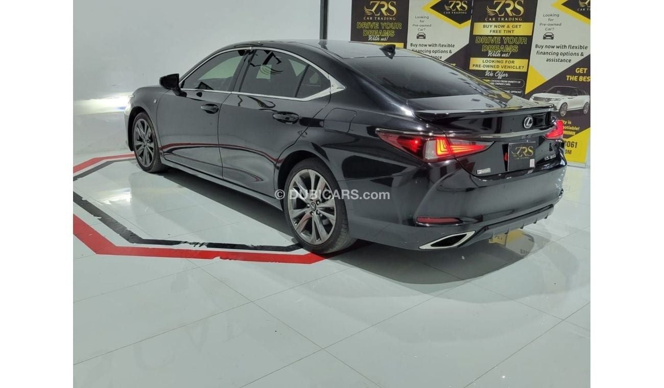 لكزس ES 350 F Sport 3.5L (302 HP) AED 1,200 P.M | 2019 LEXUS US 350 F SPORT | V6 3.5L | American Specs