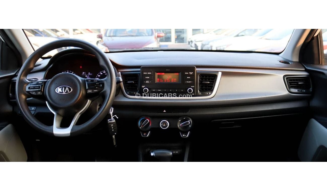 Kia Rio LX 1.6L Hatchback Kia Rio 1.6L 2019 GCC accident free in excellent condition 662 P.M