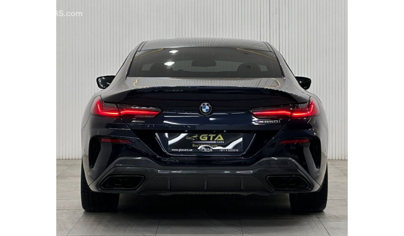BMW M850i 2020 BMW M850i xDrive, 2027 BMW Warranty + Service Pack, Full Options, GCC