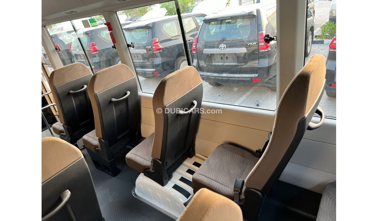 تويوتا كوستر 2024 Toyota Coaster 23-Seater 3-Point Seatbelts 4.2L 6-Cyl Diesel M/T RWD (Export Only)