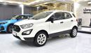 فورد ايكو سبورت EXCELLENT DEAL for our Ford Ecosport 1.5L ( 2021 Model ) in White Color GCC Specs