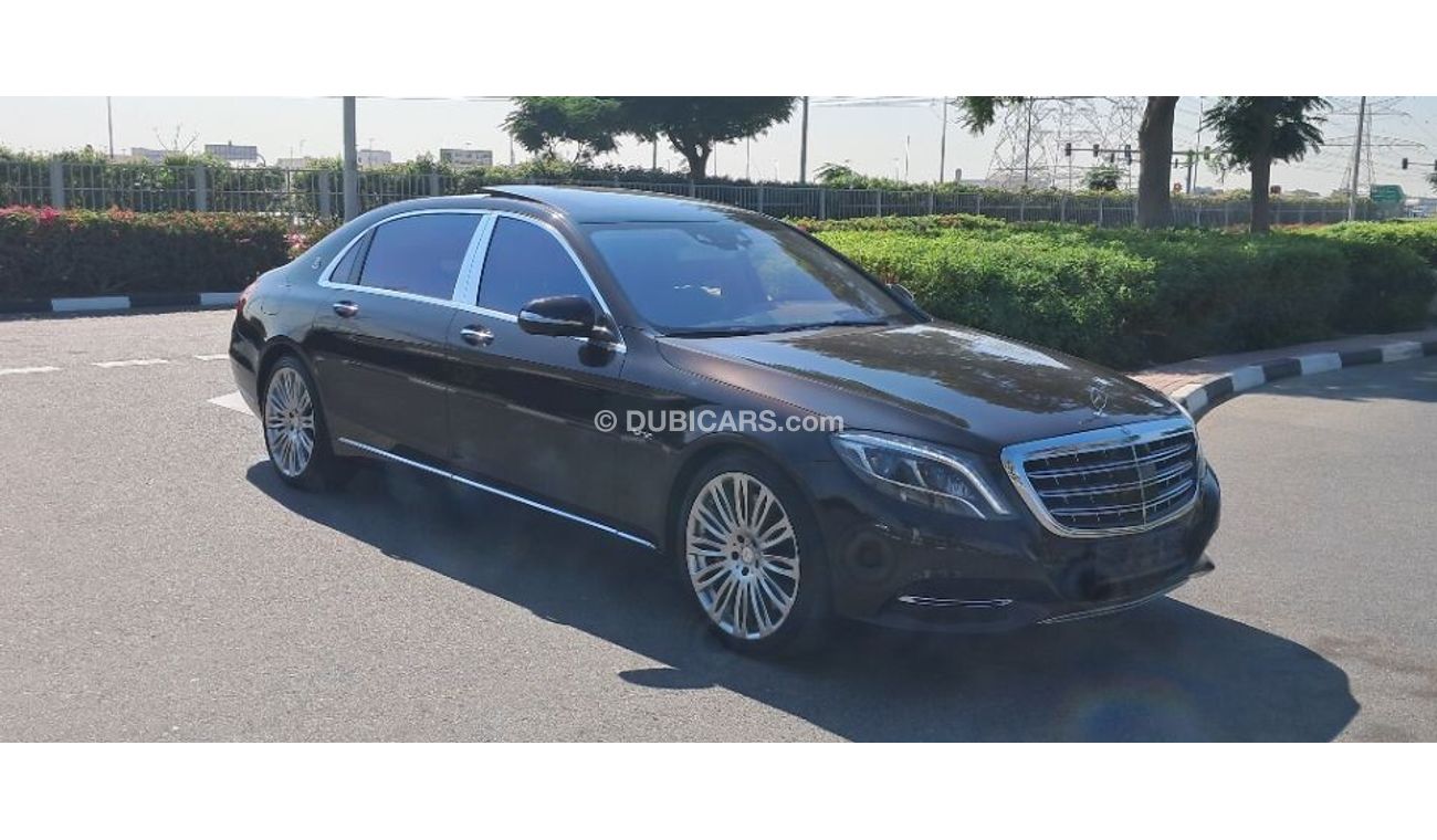 Mercedes-Benz S600 Maybach MAYBACH S600 2016 GCC FULL SERVICE GARGASH +ORGINAL PAINT 100% +FULL OPTION + 1 YEAR WARRANTY