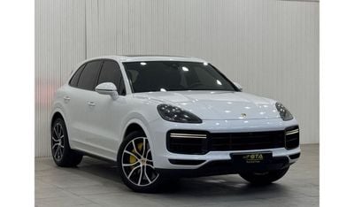 بورش كايان Turbo 4.0L (545 HP) 2019 Porsche Cayenne Turbo, Jan 2025 Porsche Agency Warranty, Full Service Histo