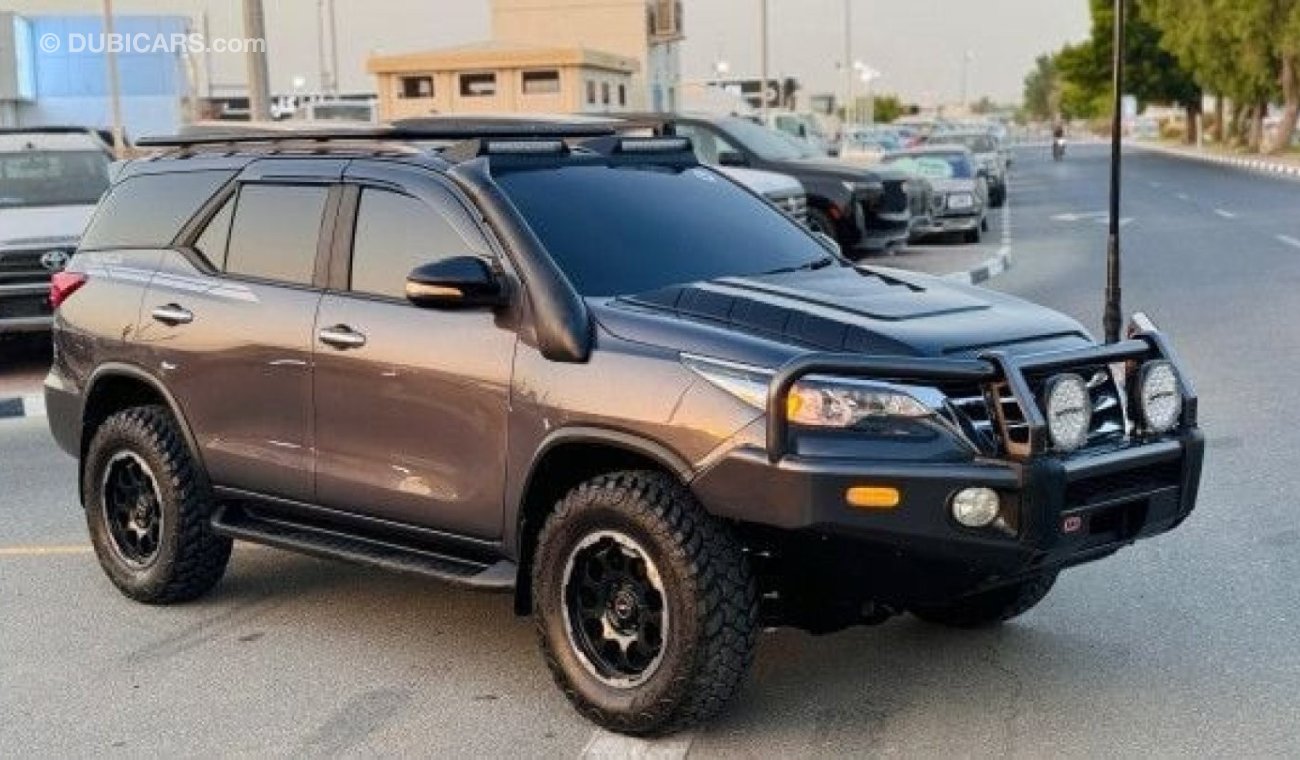 Toyota Fortuner ARB BULL BAR INSTALLED WITH FOCUS LED LIGHTS | RHD | 2016 | 2.8L DIESEL | ROOF RACK WITH CAMPING TEN