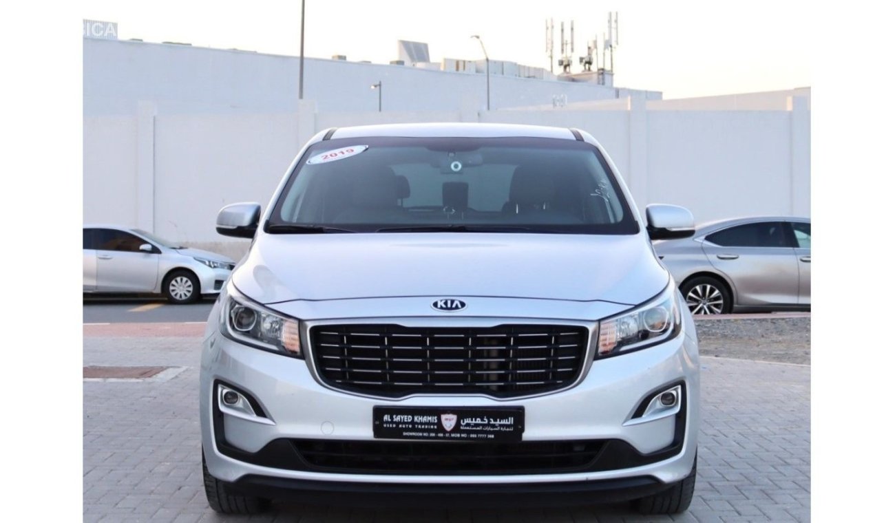 Kia Carnival Kia Carnival EX (YP) model 2019, 5 dirhams. MPV, 3.3 litres, 6 cylinder diesel, automatic, front whe