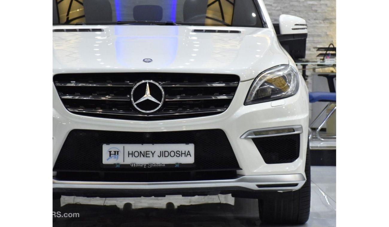 Mercedes-Benz ML 63 AMG EXCELLENT DEAL for our Mercedes Benz ML63 AMG ( 2015 Model ) in White Color GCC Specs