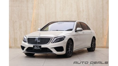 Mercedes-Benz S 63 AMG Std 4M LWB  | 2014 -  Top of the line - Perfect Condition | 4.0 V8