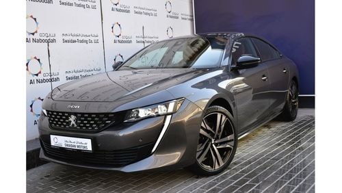 Peugeot 508 AED 1919 PM | 1.6L GT GCC AUTHORIZED DEALER WITH MANUFACTURER WARRANTY UP TO 2028 OR 100K KM