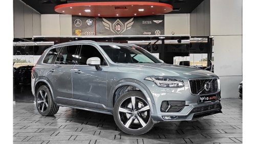 Volvo XC90 R Design AED 2,400 P.M | 2019 VOLVO XC90 T6 R-DESIGN | UNDER WARRANTY | 7 SEATS | GCC | FULLY LOADED