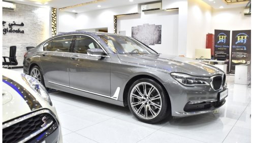 بي أم دبليو 730Li EXCELLENT DEAL for our BMW 730Li ( 2017 Model ) in Grey Color GCC Specs