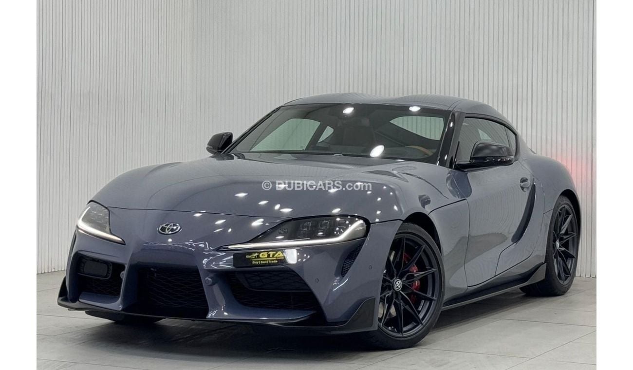 Toyota Supra GR 3.0L A/T 2024 Toyota Supra GR, 2027 Toyota Warranty, Carbon Fiber Package, Very Low Kms, GCC