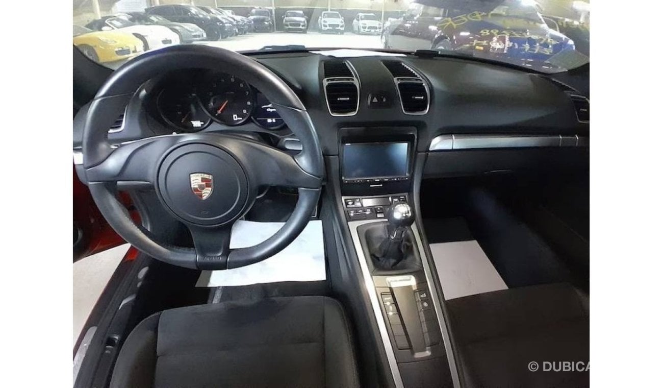 بورش كايمان 718 PORSCHE CAYMAN 2.7L 2015 MANUAL TRANSMISSION, ONE OWNER, FULL SERVICE HISTORY, SPORTS MODE