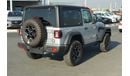 جيب رانجلر JEEP WRANGLER RUBICON 2WD - 3.6L PETROL - AUTOMATIC TRANSMISSION -  SILVER