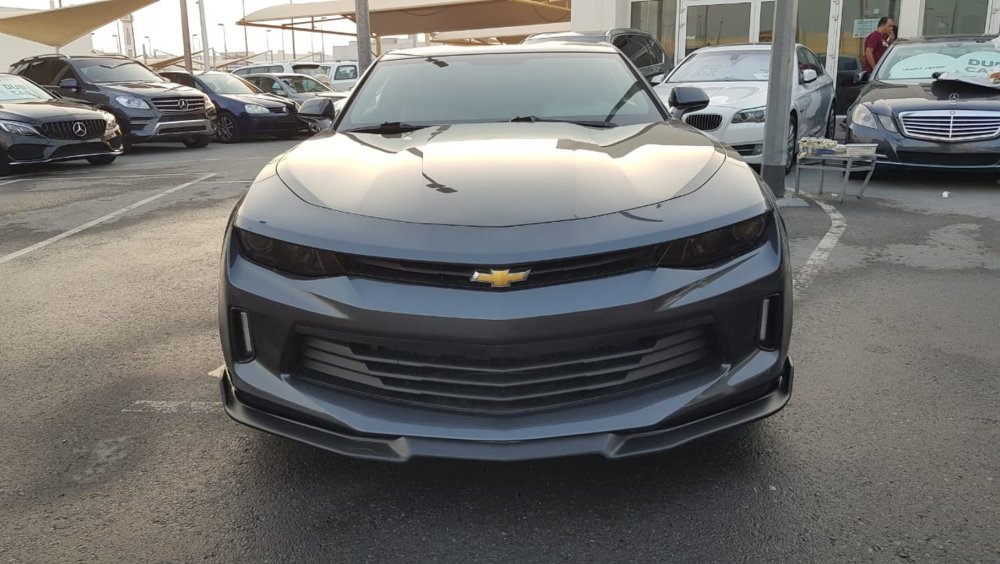 Chevrolet Camaro Chevorlet Comaro Model 17 Car Prefect Condition Full Option Low Mileage Excellent Sound System Nav For Sale Aed 55 000 Grey Silver 17