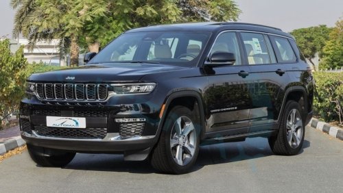 Jeep Grand Cherokee L Limited Plus Luxury 4X4 , 2024 GCC , 0Km , With 3 Years or 60K Km Warranty @Official Dealer