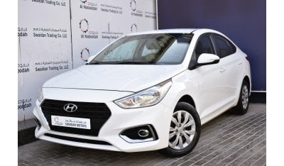 Hyundai Accent AED 639 PM | 1.6L GL SMART GCC DEALER WARRANTY