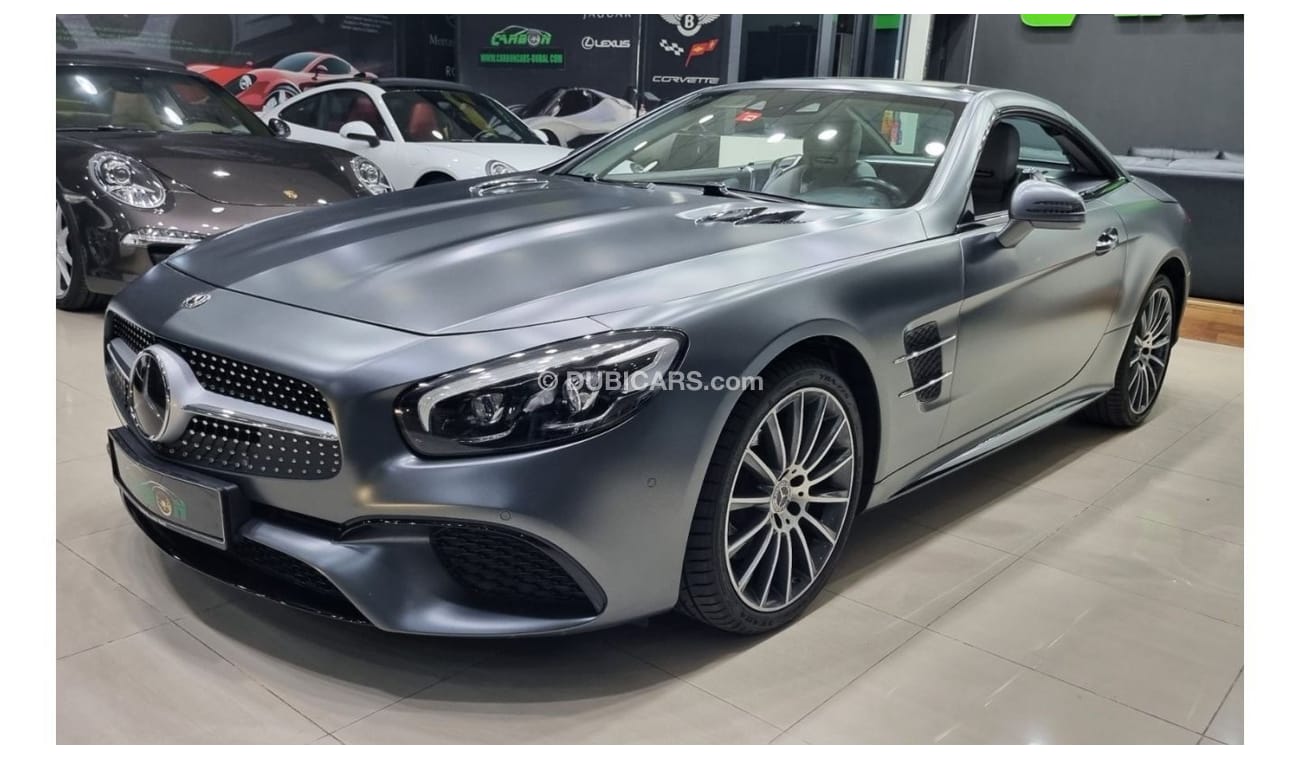 Mercedes-Benz Sl 450 SPECIAL RAMADAN OFFER MERCEDES SL 450 2020 WITH 12K KM ONLY IN BEAUTIFUL SHAPE FOR 185K AED