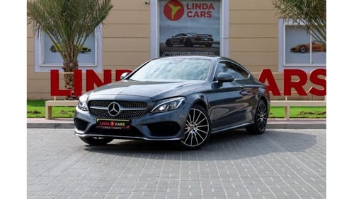 Mercedes-Benz C 200 Coupe Mercedes-Benz C200 Coupe AMG Pack 2018 GCC under Warranty with Flexible Down-Payment.