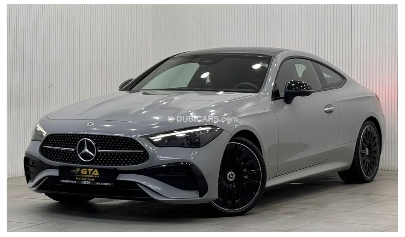 مرسيدس بنز CLE 200 Coupe 2024 Mercedes Benz CLE200 AMG Coupe, Mar 2029 Mercedes Warranty + Service Pack, Full Options, GCC