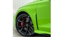 Audi RS3 TFSI quattro 2022 Audi RS3 Quattro Hatchback, April 2025 Audi Warranty, April 2027 Audi Service Pack