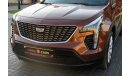 Cadillac XT4 Cadillac XT4 2019 GCC under Warranty with Flexible Down-Payment.