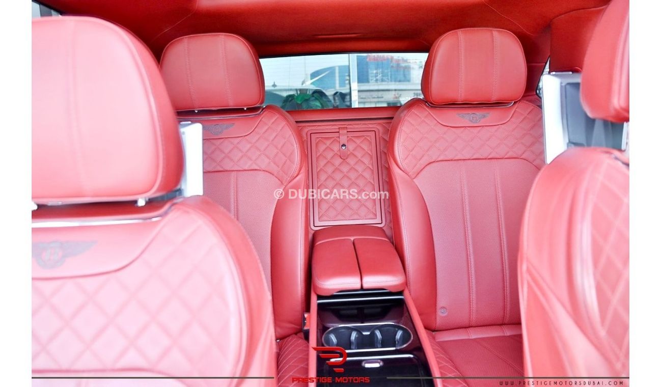 Bentley Bentayga Special Edition VIP Seat 2018