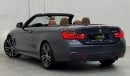 بي أم دبليو 440i M سبورت 2017 BMW 440i M-Sport Convertible, Warranty, Full Service History, GCC