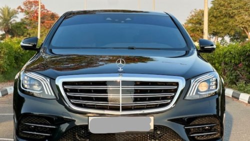 مرسيدس بنز 560 MERCEDES S560 /2018/FULL OPTION /FULL SERVICE DONE/KOREA SPECS