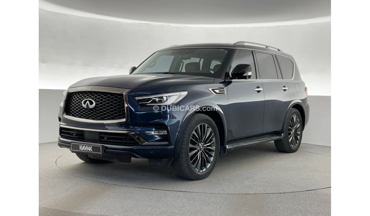 Infiniti QX80 Luxe Sensory ProActive - Black Edition | 1 year free warranty | 0 Down Payment