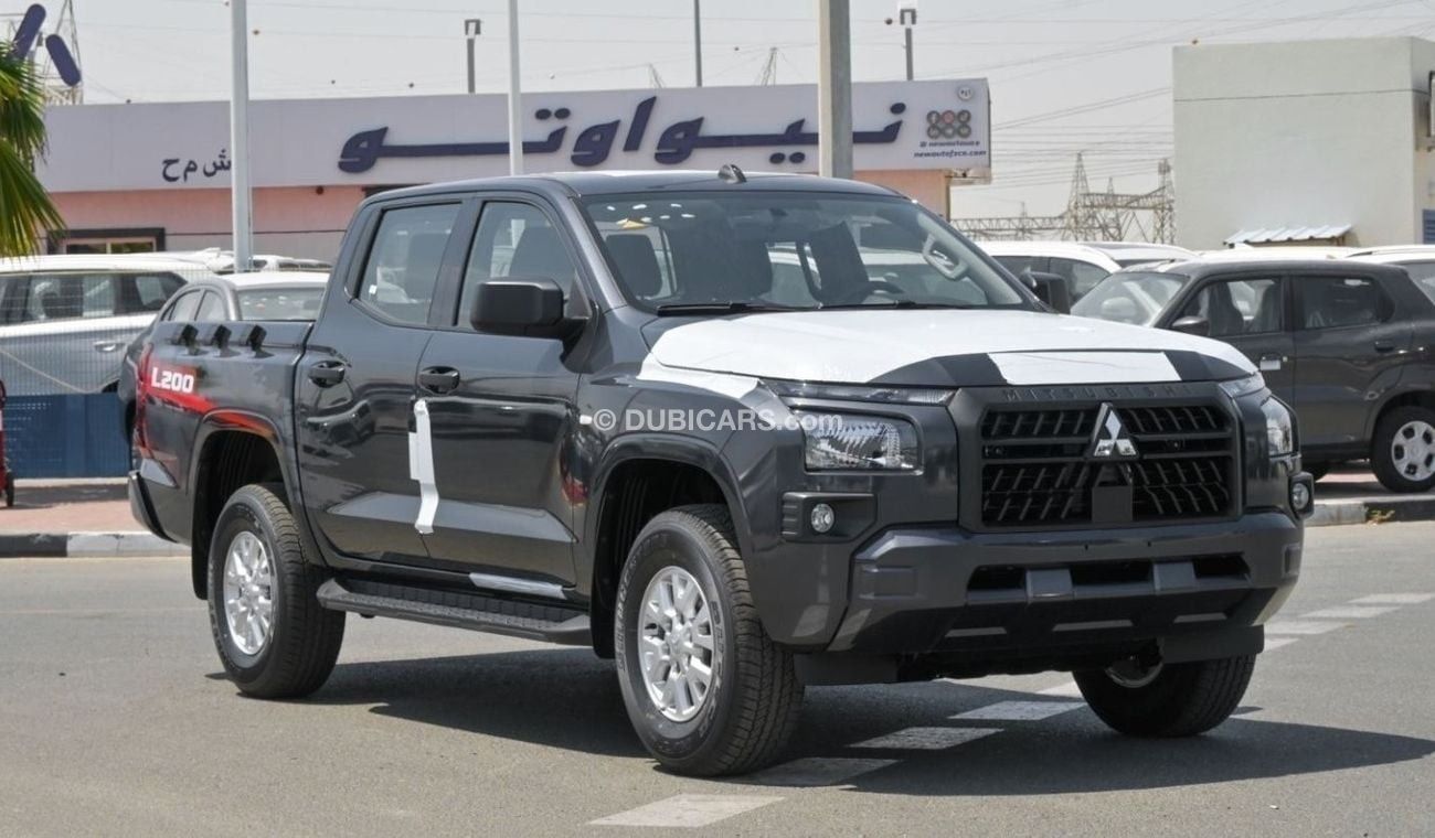 Mitsubishi L200 Brand New Mitsubishi L200 For Export 2.4L Petrol GLX| Grey/Black | M/T | Euro 5 | L200-GLX-P-4WD