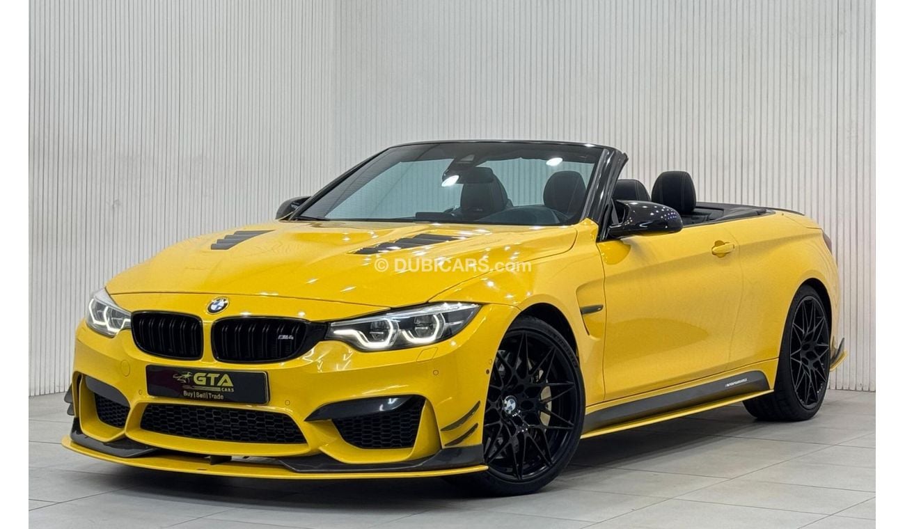 بي أم دبليو M4 2018 BMW M4 CONVERTIBLE, 1 Year warranty, Full Service History With Abu Dhabi Motors, GCC