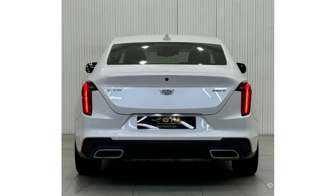 Cadillac CT4 Luxury 2020 Cadillac CT4 350T, Cadillac Warranty + Service Pack, Full Cadillac Service History, GCC