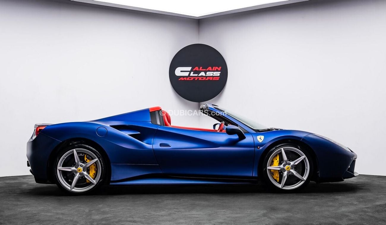 فيراري 488 Spider 2019 - GCC - Under Warranty and Service Contract