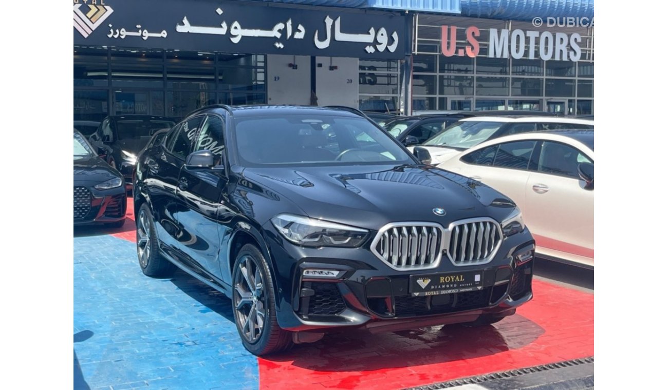 بي أم دبليو X6 40i M سبورت BMW X6 40i X Drive M kit GCC 2021 Under Warranty and Free Service From Agency