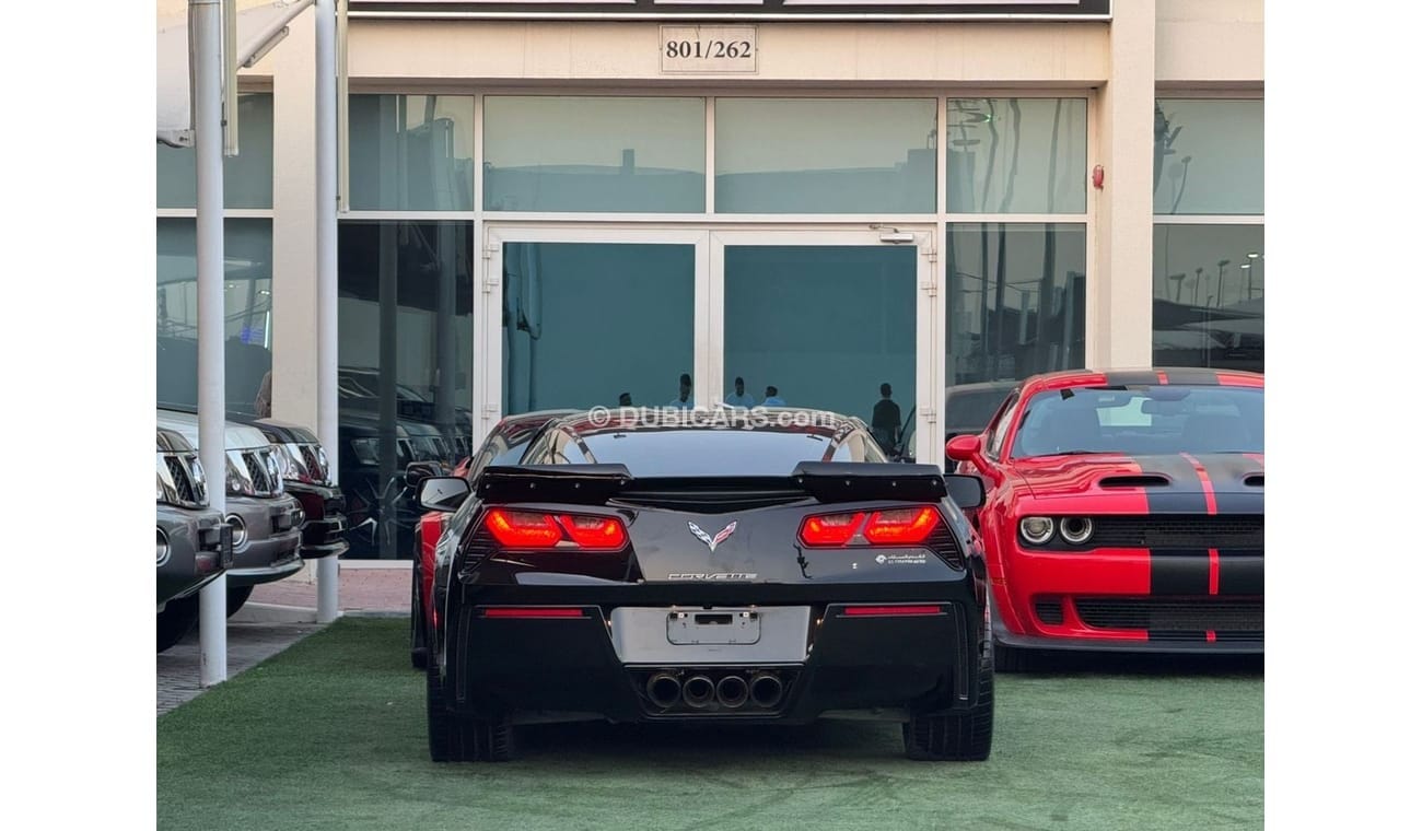 شيفروليه كورفت CHEVROLET CORVETTE C7 Z51 GCC 2017 FULL OPTION ORIGINAL PAINT PERFECT CONDITION FULL SERVICE HISTORY