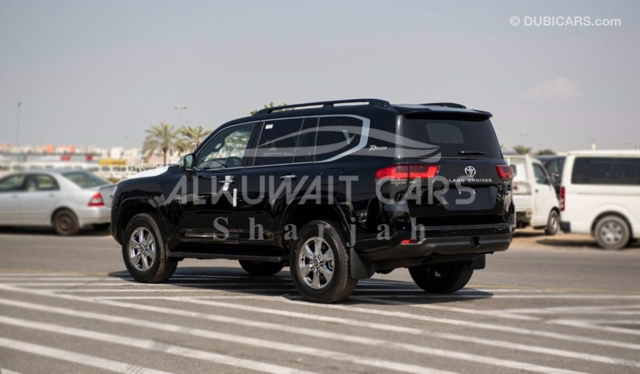 تويوتا لاند كروزر TOYOTA LAND CRUISER 300 VX 3.5P AT MY2024 – BLACK